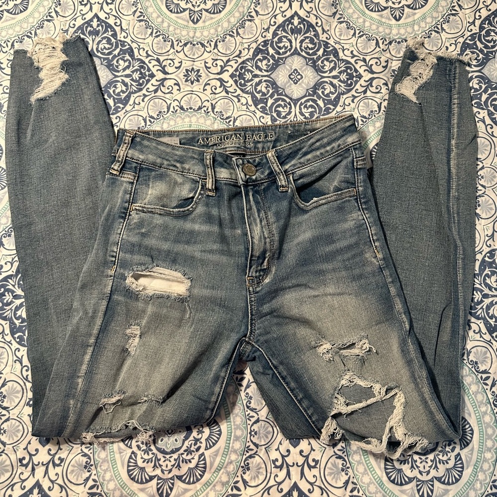 American Eagle hi rise jegging SZ 6